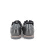basket noir en cuir