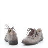 Baskets basses en cuir grises