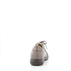 Baskets basses en cuir grises