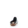 Pantoufles grises avec illustration moustache