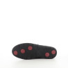 Baskets basses en cuir noir