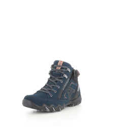 Baskets hautes bleu marine