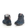 Baskets hautes bleu marine