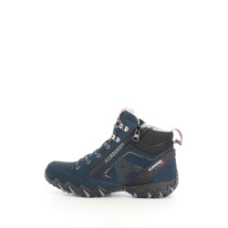 Baskets hautes bleu marine
