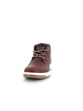 Chaussures montantes en cuir marron TBS
