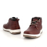 Chaussures montantes en cuir marron TBS