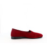 Chausson Semelflex rouge bordeau motif rosace