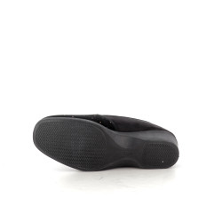 Chaussons noir à pois Semelflex
