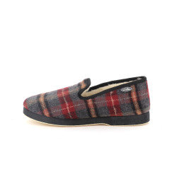 Chausson Semelflex fermé fourré a motif - Anjou-chaussures