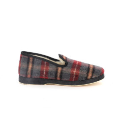 Chausson Semelflex fermé fourré a motif - Anjou-chaussures