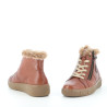 Baskets hautes fausse fourrure