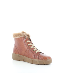 Baskets hautes fausse fourrure