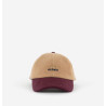 Casquette beige et bordeaux Gorra Pano