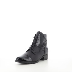 Bottines noir en cuir