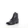 Bottines noir en cuir