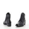 Bottines noir en cuir