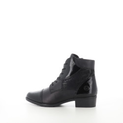 Bottines noir en cuir