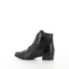 Bottines noir en cuir