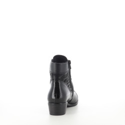 Bottines noir en cuir