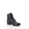 Bottines noir en cuir