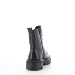 Boots noires en cuir