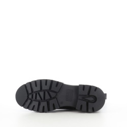 Boots noires en cuir