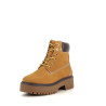 Boots marron en cuir