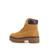 Boots marron en cuir