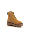 Boots marron en cuir