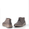 Baskets Hautes en Cuir Marron