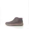 Baskets Hautes en Cuir Marron