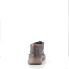 Baskets Hautes en Cuir Marron