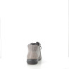 Baskets Hautes en Cuir Gris