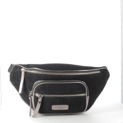 Sac Banane en Polyester Noir