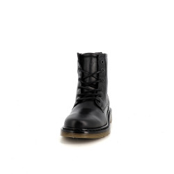 Boots en cuir noir Cotemer