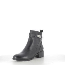 Boots Noires en Cuir