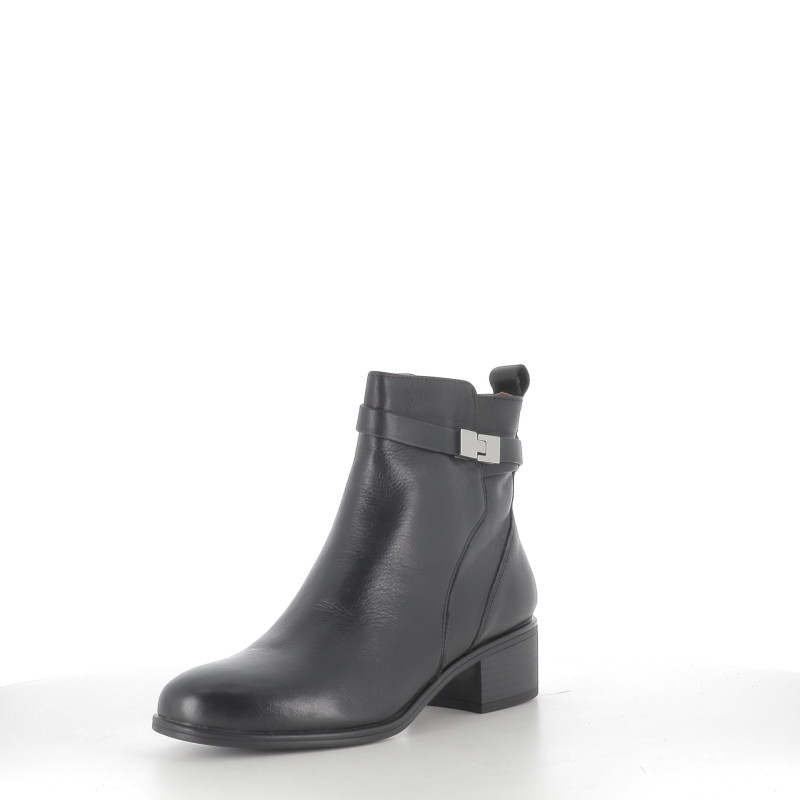 Boots Noires en Cuir