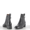 Boots Noires en Cuir