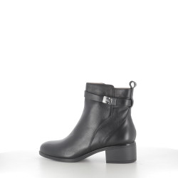 Boots Noires en Cuir