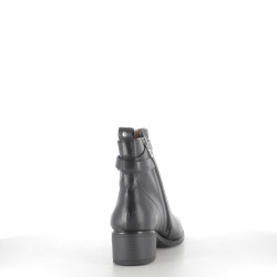 Boots Noires en Cuir