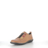 Baskets Basses en Cuir Jaune