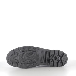 Baskets Montantes Unisexe en Cuir Noir