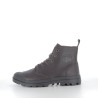 Baskets Montantes Unisexe en Cuir Marron