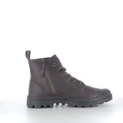 Baskets Montantes Unisexe en Cuir Marron