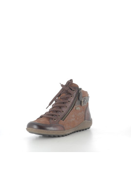 Baskets Hautes en Cuir Marron