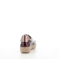 Baskets Basses Rouge en Cuir Vernis