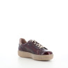 Baskets Basses Rouge en Cuir Vernis