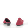 Pantoufle Carene rouge