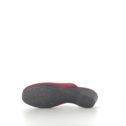 Pantoufle Carene rouge