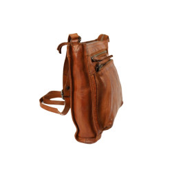 Sac trotteur Davita marron cognac
